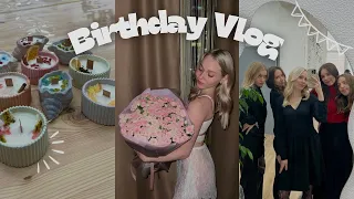 BIRTHDAY VLOG: мастер-класс по свечам, подарки