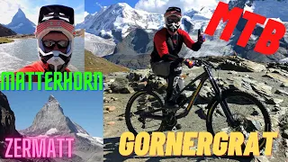 GORNERGRAT (3,089 m) - ZERMATT (DOWNHILL MTB, 2022), video resolution 1080/60