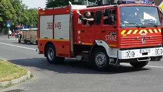 Wojewódzka parada wozów straży pożarnej- Ciechocinek 2019