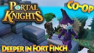 Portal Knights Multiplayer - Episode 5 - Deeper in Fort Finch [Co-op | 1.5 | HD]