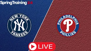 🔴 Mlb The Show 23 🔴 Phillies vs Yankees ll Spring Training 2024