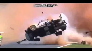 Pedro Piquet Massive crash Goiânia 2015 Porsche GT3 Cup