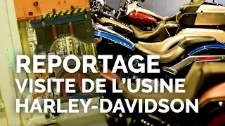 Visite de l'usine Harley-Davidson