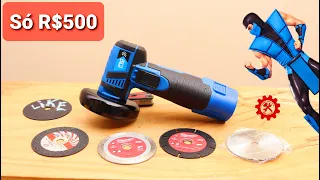 Não Acredito Menos De R$500 Reais - Mini Esmerilhadeira a Bateria 12v Grinder ProStormer BRUSHLESS