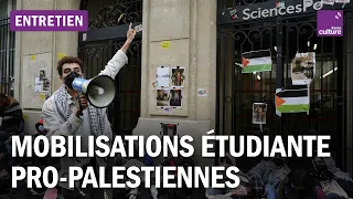 De Columbia à Sciences Po, les étudiants en première ligne des mobilisations pro-palestiniennes