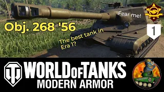 OBJ. 268 '56 II The BEST tank in Era 1! II Devastating Gun! II World of Tanks Modern Armour II WoTC