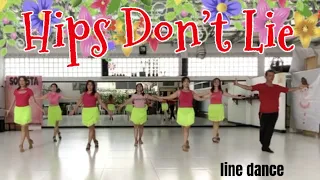 Hips Don’t Lie line dance (David Ang)