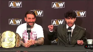 tony khan shoots on eric bischoff at aew double or nothing's post media scrum