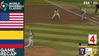 United States vs. Colombia Game 4 Full Highlights | 2023 World Baseball Classic
