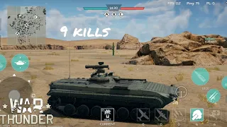 BMP-1 platin P2w platoon gameplay in War Thunder Mobile