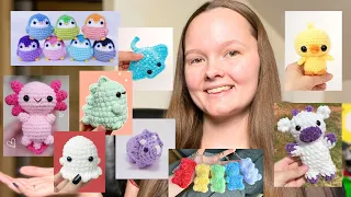 20 Amigurumi Projects to Make in Under an Hour!