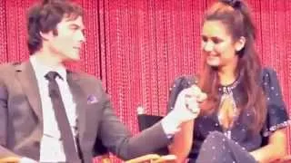 Ian Somerhalder and Nina Dobrev Payleyfest 2014 moments -just the way you are