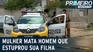 Mãe mata suposto estuprador da filha de 2 anos a facadas | Primeiro Impacto (21/12/21)