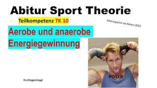 ABITUR SPORT THEORIE 2024 TK 10: ANAEROBE + AEROBE ENERGIEgewinnung, ATP, Laktat, Glykolyse etc.