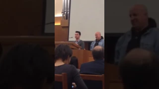 Syrian refugee singing in LDS church
