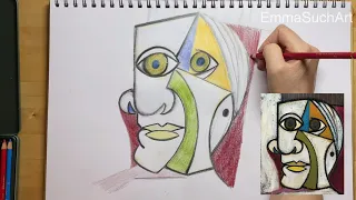 How to Draw a Cubist Picasso Portrait