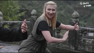 Study kung fu on Wudang Mountain