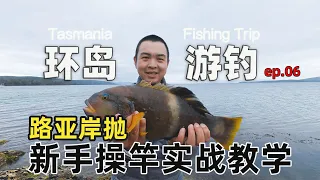 新手钓鱼实战教学，新手秒变路亚熟手鱼获满满，饿了随手捡点生蚝做晚饭#假饵软虫#澳洲钓鱼 #布鲁尼岛钓鱼#路亚#德州钓组#新手钓鱼教学#lurefishing#softplasticlure