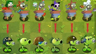 Pvz 2 Challenge - All Plants Power UP Vs Jester Zombie - Which Plant Will Win ？