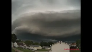 8/10/2020 St. Louis Severe Storms Time-Lapse