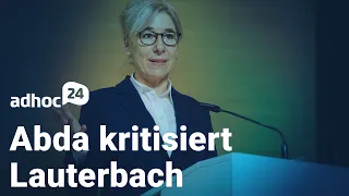 Abda kritisiert Lauterbach / Klosterfrau-Interview / Masern-Impfpflicht