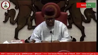 LIVE SENATE PLENARY