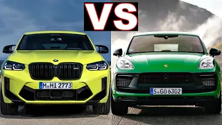 2022 bmw x4 m competition vs porsche macan gts 2022! Luxury compact SUVs! porsche macan, bmw x4, x4m