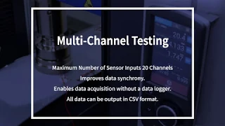 Multi Channel Strain Testing Using Strain Gauges - Shimadzu AGXV Autograph Universal Test Systems