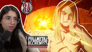 God… FullMetal Alchemist Brotherhood REACTION | FMAB Ep 61-62