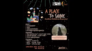 Sosialisasi Mahasiswa Berprestasi: A Place To Shine