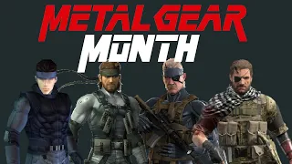 Metal Gear Solid Anniversary Month