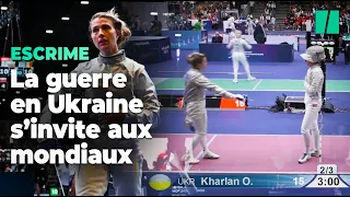 Escrime : l’Ukrainienne Olga Kharlan refuse de saluer la Russe Anna Smirnova et finit disqualifiée