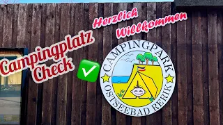 CAMPINGPLATZ-CHECK, Campingpark Ostseebad Rerik