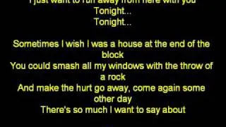 Weezer- RUN AWAY (LYRICS)