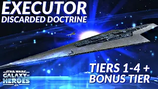 Discarded Doctrine - Unlocking The Executor - Tiers 1-4 + Bonus Tier Guide | SWGoH