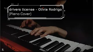 “drivers license” - Olivia Rodrigo (Relaxing piano cover) [4K]