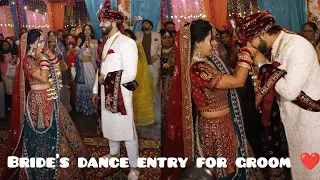 Bride's dance entry for groom ❤️