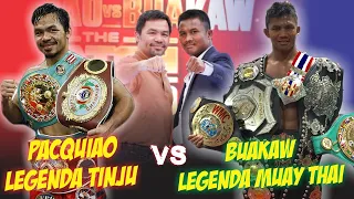 Duel Akbar! Pacquiao vs Buakaw, Legenda Tinju vs Legenda Muay Thai (Kickboxing)