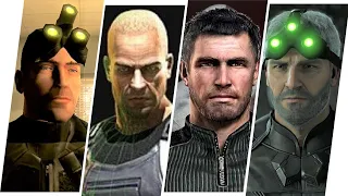 Sam Fisher Evolution in Games & Commercials