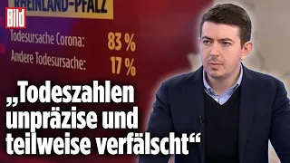 Bis zu 29 Prozent der Corona-Toten starben nicht an Corona | Filipp Piatov bei BILD Live