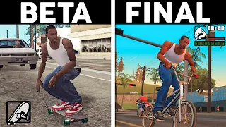 COISA que foram REMOVIDAS do GTA SAN ANDREAS