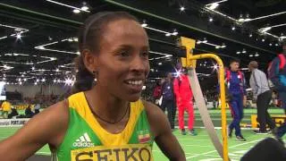 IAAF WIC Portland 2016 - Meseret DEFAR ETH 3000m Women Final SILVER