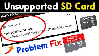 How To Fix Unsupported SD Card | Unsupported SD Card Ko Format Kaise Kare | Unsupported SD Card Fix
