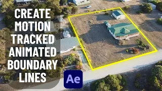 How To Add Boundary Lines In Real Estate Video In After Effects