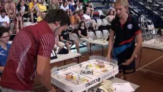 Настольный хоккей-Table hockey-WCh-2011-GALUZO-CAICS-Game5ot-comment-TITOV