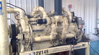 Detroit Diesel 12V149 Starting & Running