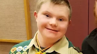 Down Syndrome Boy Scout Stripped of Merit Badges, Dad sues.