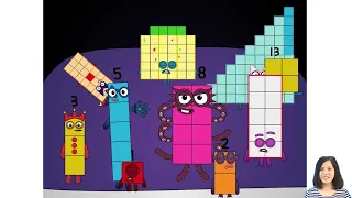 Numberblocks Band - Numberblocks Animation- Fibonacci Sequence Band Part 01