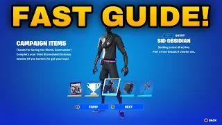 How To COMPLETE ALL SID OBSIDIAN UNTASK’D COURIER QUESTS CHALLENGES in Fortnite! (Quests Pack Guide)