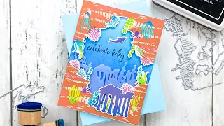 July My Monthly Hero Kit: Layered and Partial Inking
